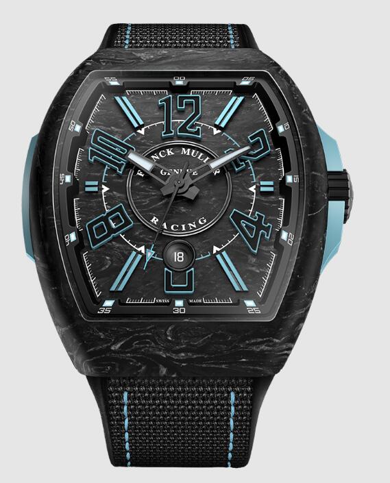 Buy Franck Muller Krypton Racing Replica Watch for sale Cheap Price V 45 SC DT RCG KRYPTON 2 CARBONE NR (BL)